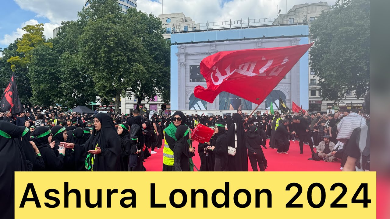 Ashura Juloos London 2024 Muharram juloos london 2024 UK Box room imam Hussain’s karnal