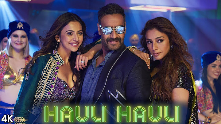 HAULI HAULI : De De Pyaar De | Ajay Devgn, Tabu, Rakul | Neha Kakkar, Garry Sandhu,Tanishk B,Mellow