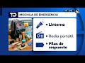 ¿Estás preparado para un sismo? Así debes armar tu mochila de emergencia