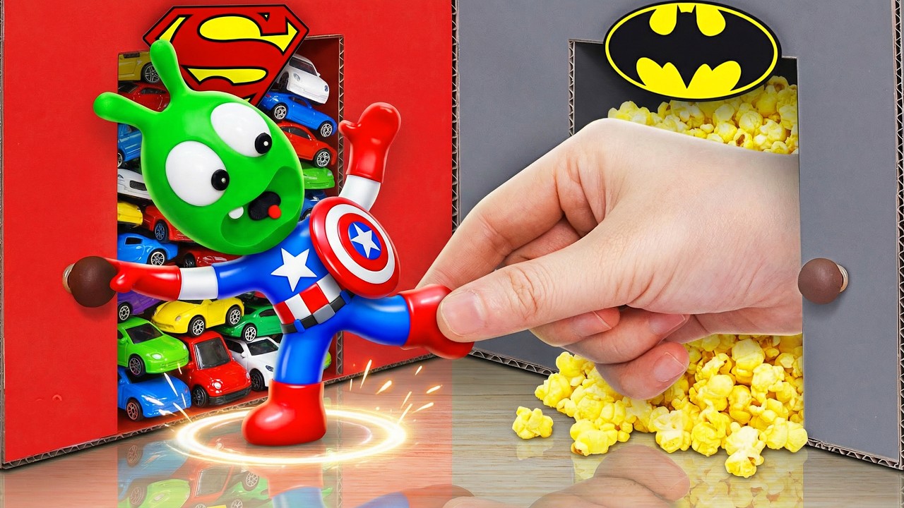 Pea Pea Se Escondió en la Habitación de Superhéroes… ¡Gran Error! 😱