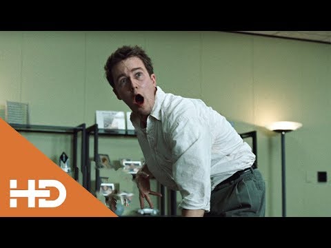 Кадр из фильма «Бойцовский клуб»
