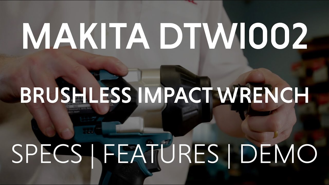 MAKITA DTW1002 BRUSHLESS IMPACT WRENCH - from Toolstop - YouTube