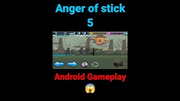 Anger of stick 5 | Level 55 😱 | Android Gameplay | #trending #short #gaming|