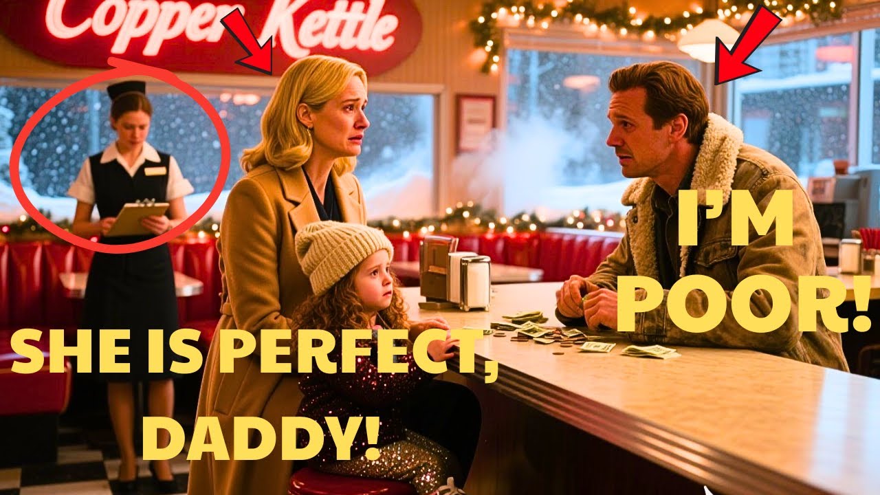 The CEO Spent Christmas Alone—Until a Single Dad Counting Quarters Changed Everything #singledad