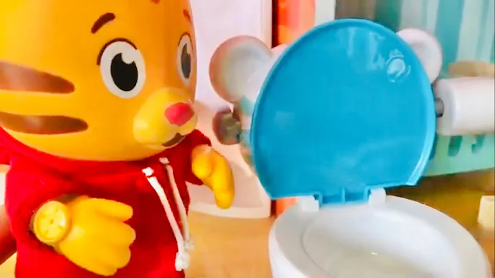 DANIEL TIGER Trolley Ride Washing Hands and Marble...