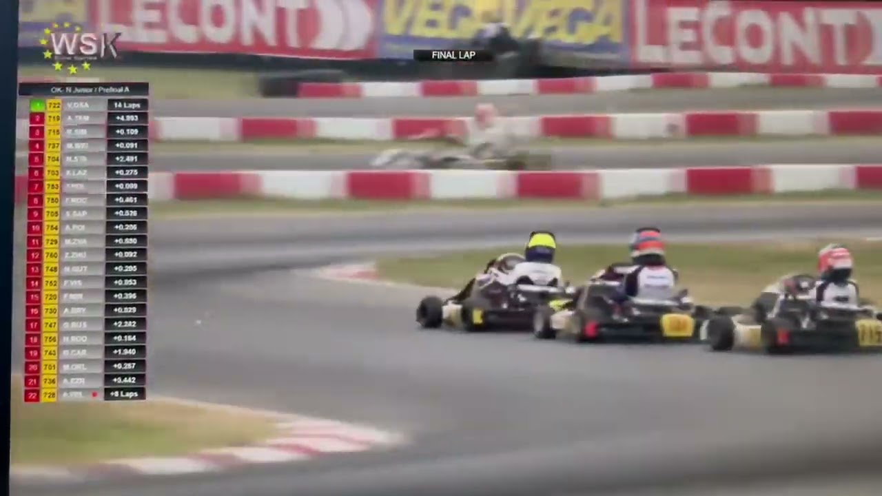 7/5/25: Max Weiland Finishes P3 at WSK Cremona Euro Series in Italy