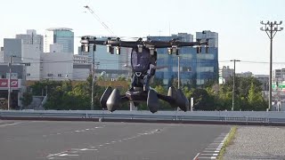 Flying cars could become a reality in Tokyo as city carries out first demo