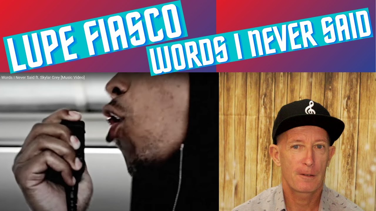 Lupe Fiasco, Words I Never Said reaction (feat Skylar Grey). Goes deep, get your thinking cap on.