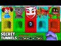 CHOOSE THE RIGHT TUNNEL POPPY PLAYTIME 2 KILLY WILLY BOOGY BOT MEGA SIREN HEAD IN MINECRAFT