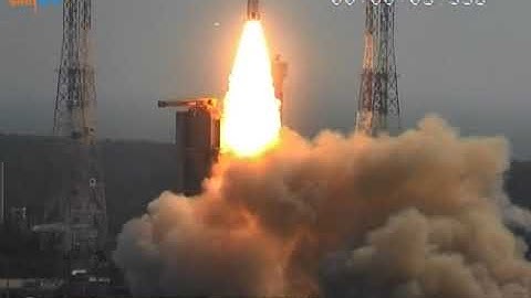 PSLV C45 ONBOARD CAMERA VIEW