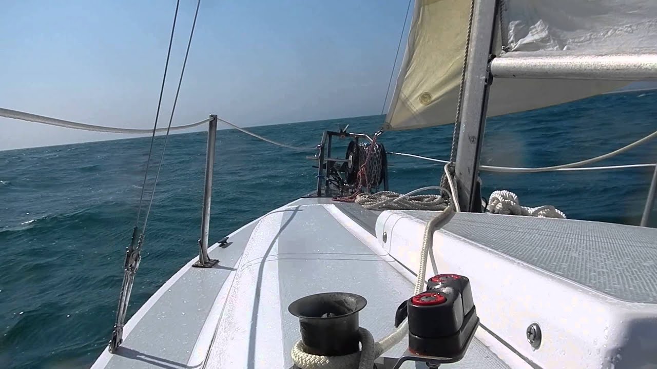 Venture MacGregor Sailboat Sailing Off California's Coast YouTube