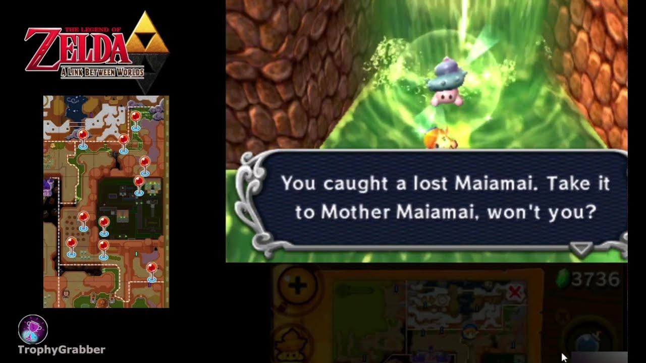 A Link Between Worlds All Maiamai Locations Lorule YouTube