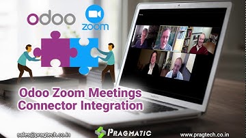 Odoo Zoom Meetings Connector Integration
