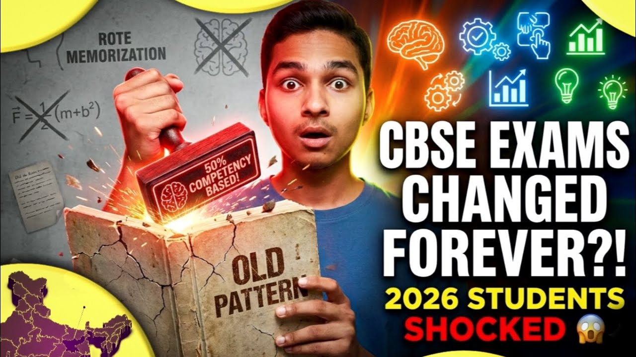 CBSE Board Exam 2026 Reforms Explained 🔥 | Dual Exams, 40% Internal, NEP 2020 Changes | Class 9–12