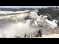 Débâcle 2016 aux Chutes-de-la-Chaudière (Lévis, secteur Charny)