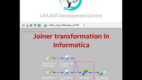 Joiner Transformation in Informatica