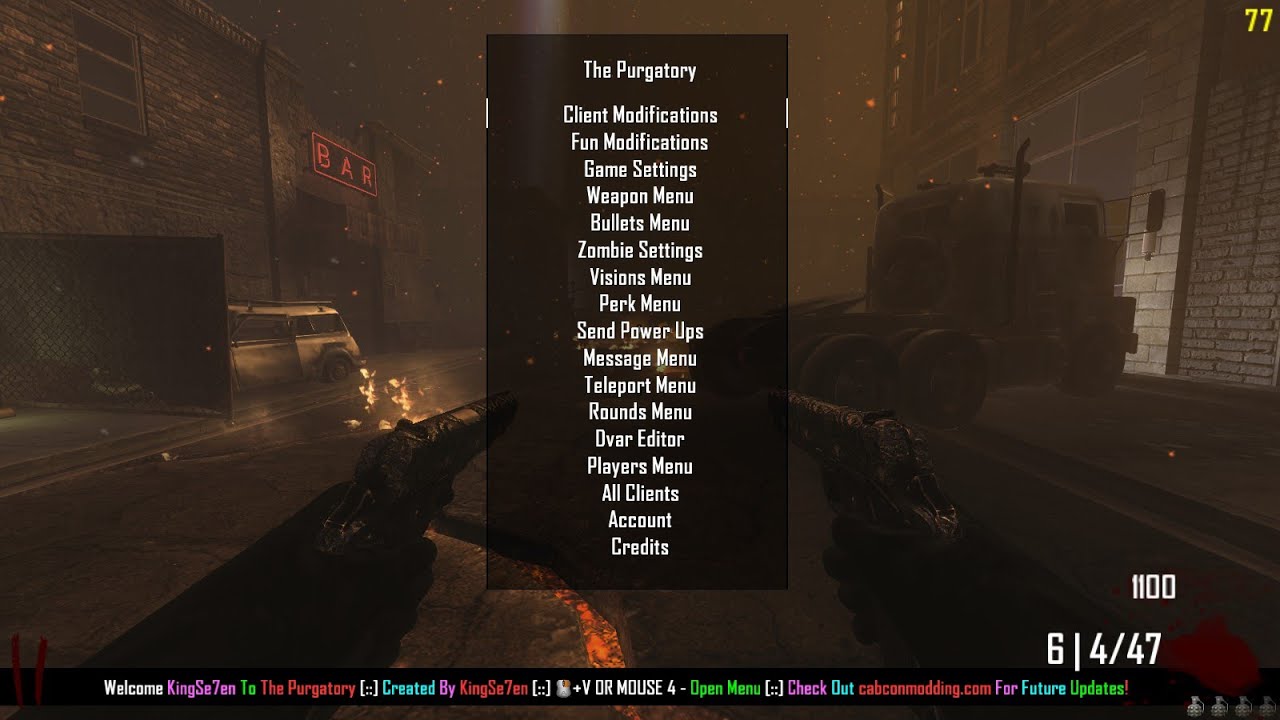 black ops 2 gsc menu double clicking