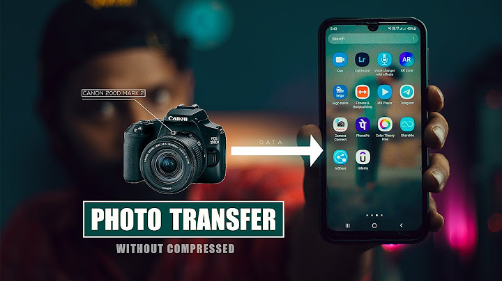 How to download pictures from canon camera to iphone