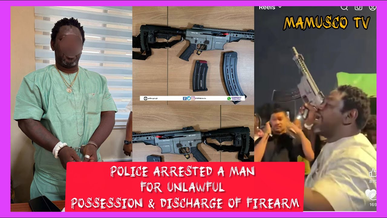 Police Arrested A Man For Unlawful Possession & Discharge Of Firearm ...