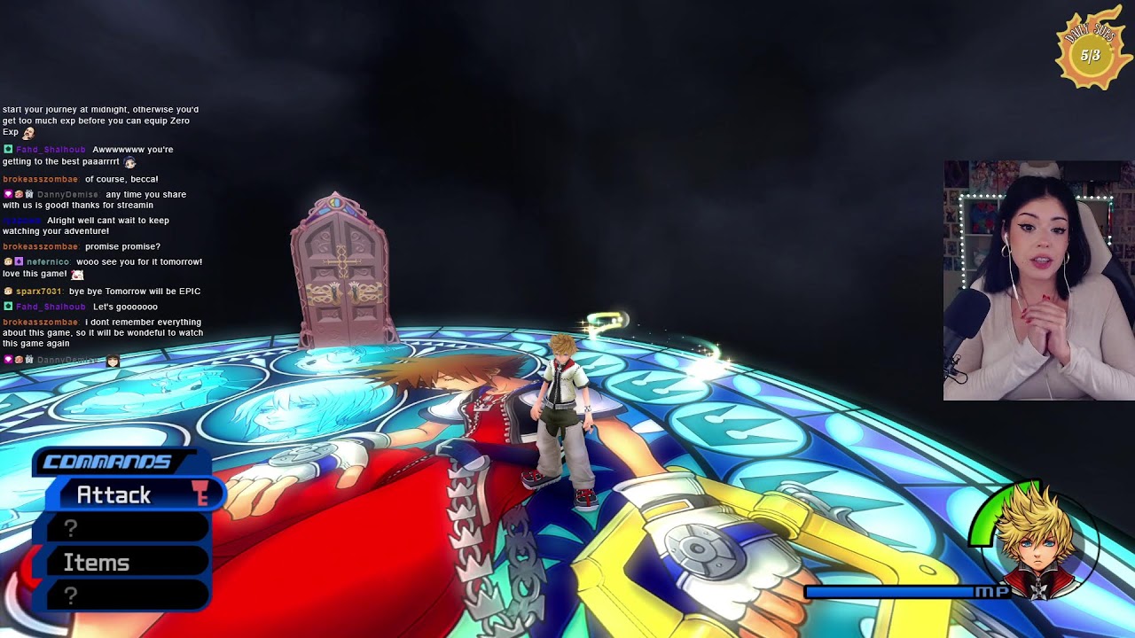 Kingdom Hearts II [KH2] First Playthrough - Day 1 - We must go in proud, yes?