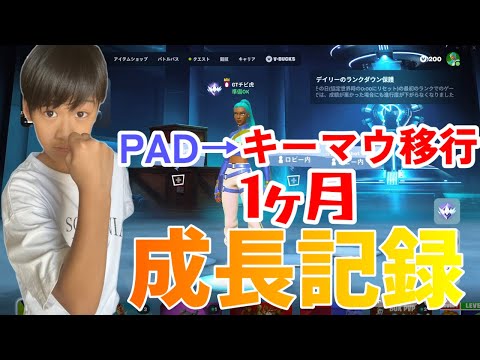 PAD experience: 4 years, 10 years old: Results after 1 month of transitioning to PC key mouse