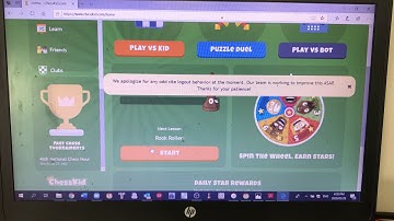 Playing tournaments on chesskid