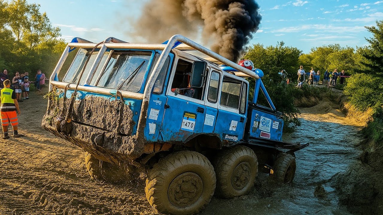 Truck Trial Milovice 2025/2 - PART 2 - 4×4, 6×6, 8×8