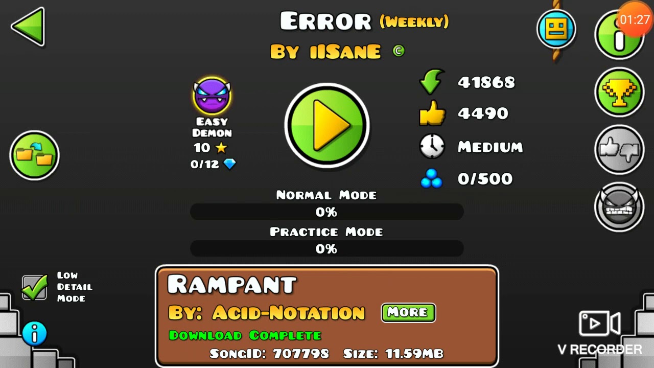 Geometry dash ME - YouTube