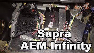 Supra Build: Fuel Pump Wiring & AEM Infinity