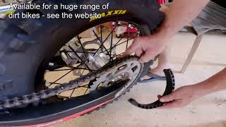 Chain tangle eliminator from Enduro Pro︱Brisbane Dirt Bike Rentals