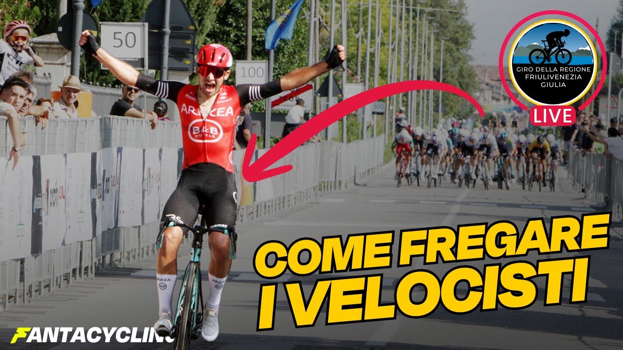 DOVEVA ESSERE VOLATA...Tappa 2 Giro della Regione Friuli Venezia Giulia + LIVE REACTION ANGLIRU