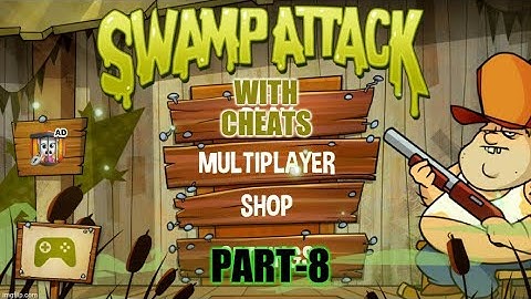 Playing Swamp Attack - Pt.8 | All Unlocked & Buy Everything | Home Defence Game | Hack Mod | Offline