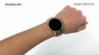 smartwatch michael kors gold