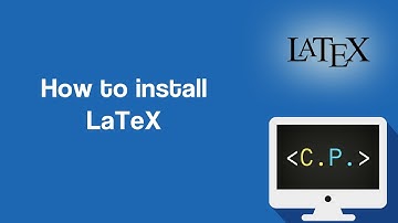 How to Install LaTeX, MiKTeX and TeXstudio - LaTeX Tutorial (Part 1)