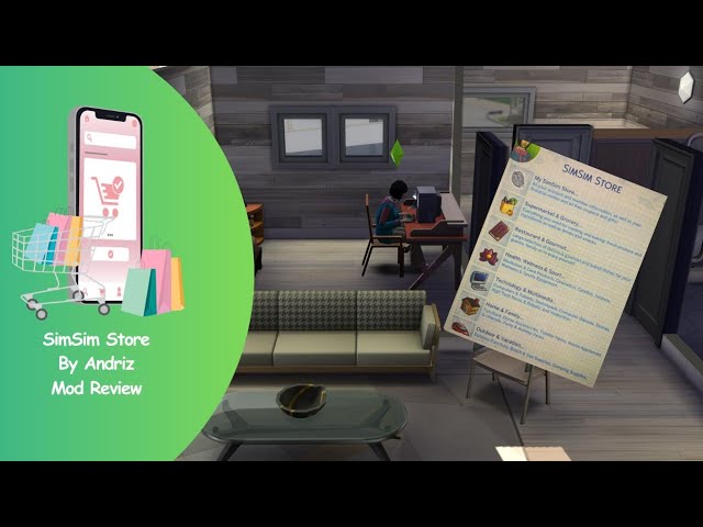 SimSim Online Store - The Sims 4 Mods - CurseForge