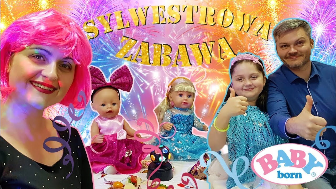 👶🏽 BABY BORN 🎉 SYLWESTROWA ZABAWA 🎆