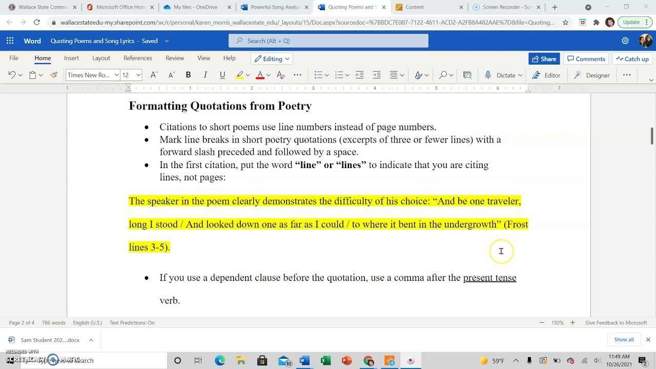 how to cite lyrics in an essay mla