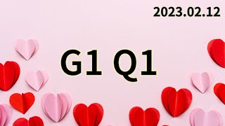 [pre-league#3] 20230212 1G / 1Q