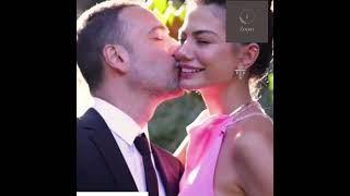 تم تداول لقطات من حفل زواج الممثلة التركية ديميت أوزديمير والمغني التركي اوغوزهان كوج، شاهدوا 👇🏼