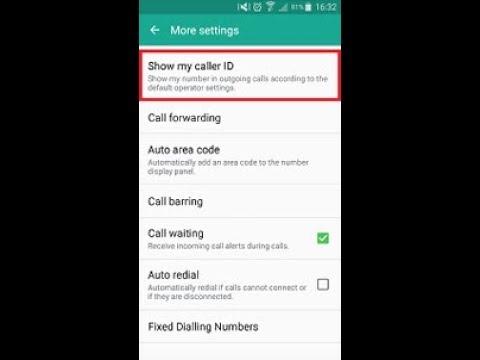 how to hide phone number for outgoing calls android ...