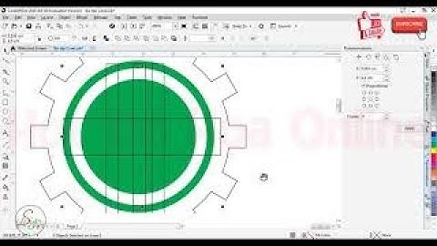 Tự học CorelDraw Cấp tốc - Bài 9: Ứng dụng Công cụ Shaping để vẽ logo-How to Create logo in Corel 20