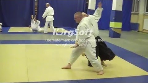 Marcin Filipiak the 3rd kyu exam in aikido aikikai 30.03.2012