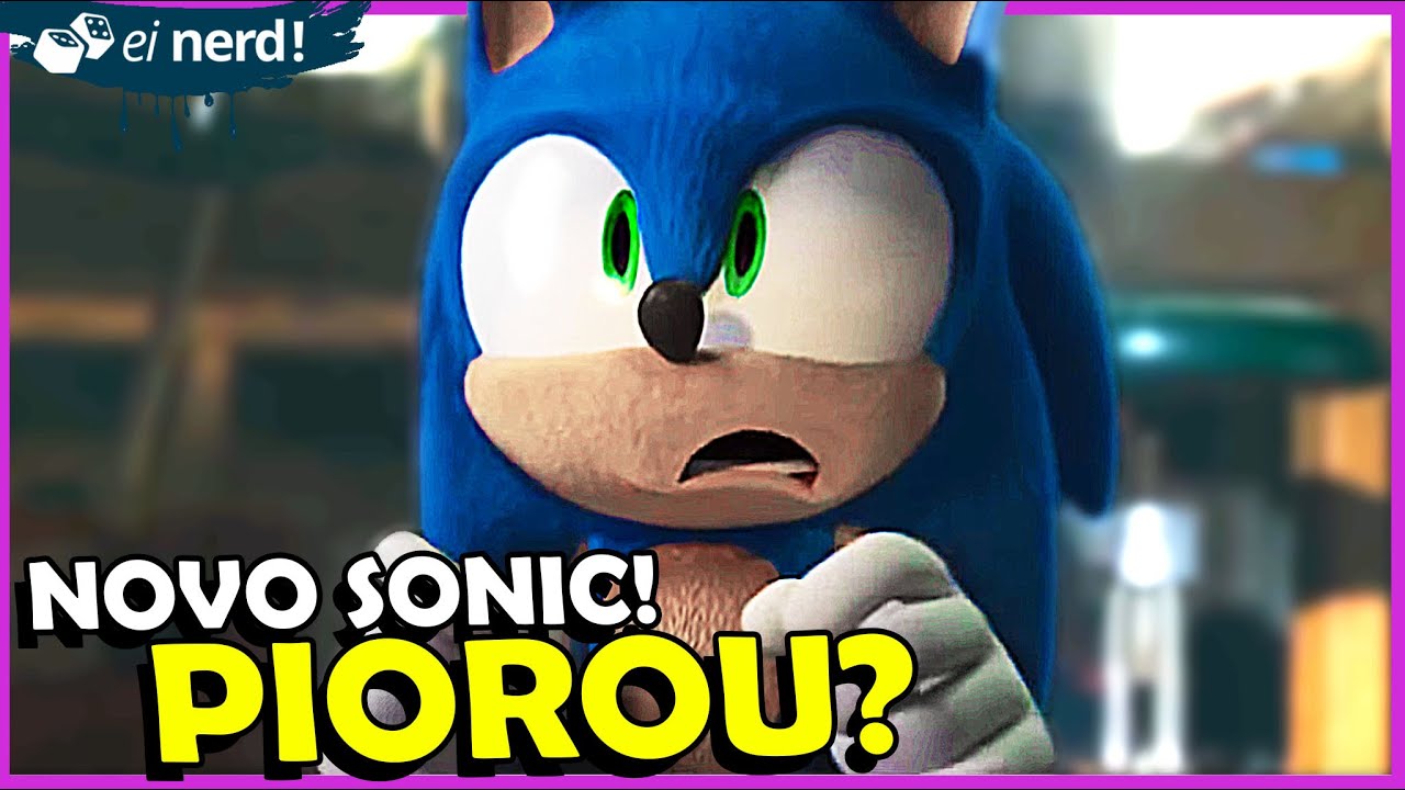 Vaza na internet suposto visual que Sonic terá nos cinemas