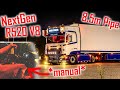 THE HOLLAND SOUND: Scania R520 V8 Brutra //*NextGen* *Manual* *8.5m pipe* *Night*