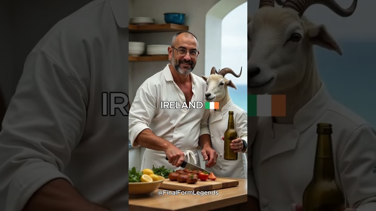 COUNTRIES AS PRESIDENT HEAD CHEFS 💀#countires #aiart