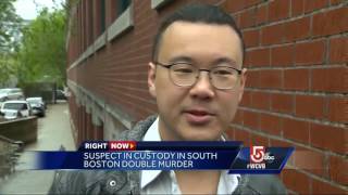 Investigators search for clues in gruesome double murder