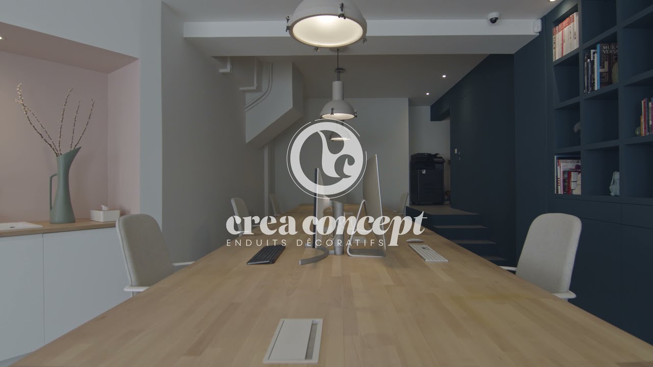 Cabinet Architecte / Creaconcept / Beton ciré