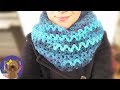 Loop Scarf XXL | V-Pattern | Crocheting for beginners