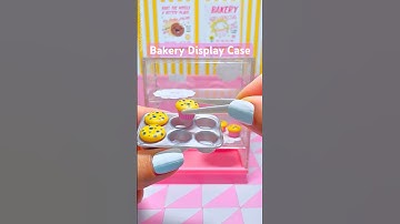 Unboxing Miniverse Make it Mini Spaces Furniture “Bakery Display Stand” #asmr #miniverse #spaces
