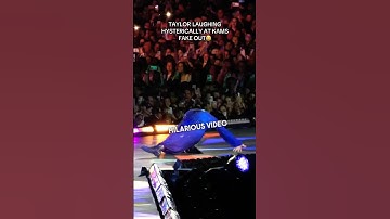 Taylor Swift’s dancer Kam Saunders FELL on stage at the Eras Tour 😂 #shorts #taylorswift